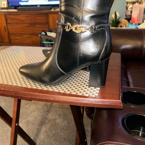 Bandolino Black Knee-High Leather Boots Size 7M Brand new w/box see pictures! - Picture 9 of 12